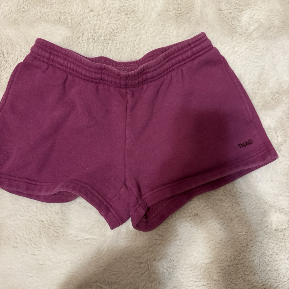 TNA Women's Athletic Shorts in Rich Purple